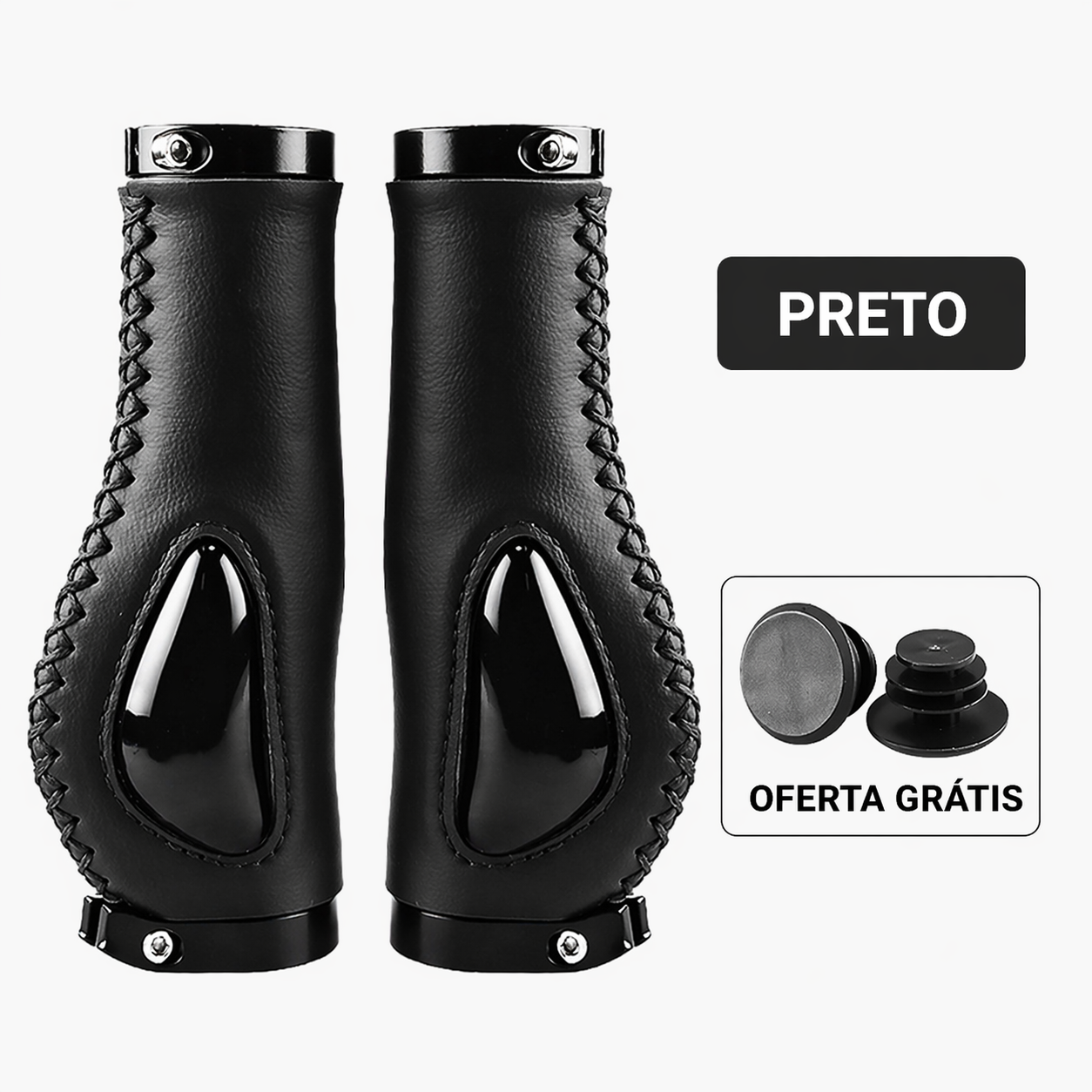 Punhos para guiador de bicicleta