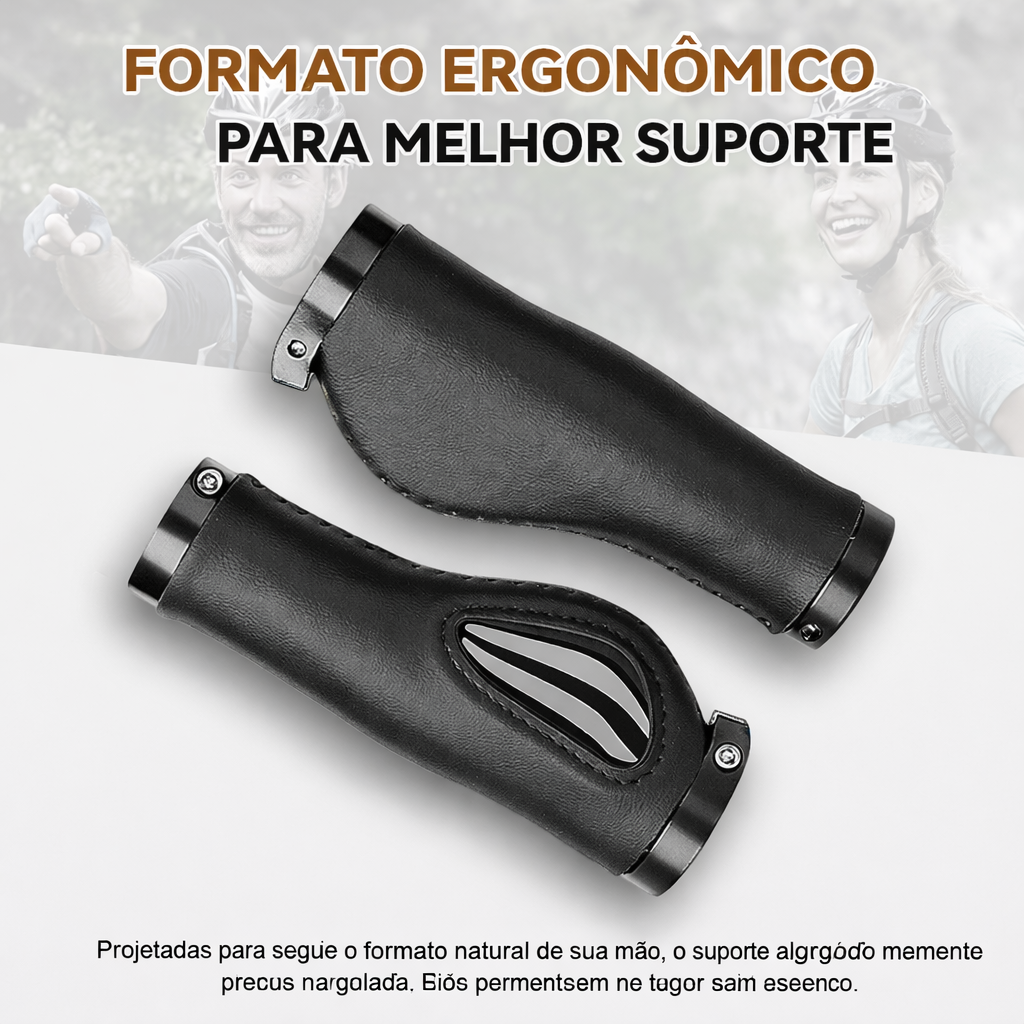 Punhos para guiador de bicicleta