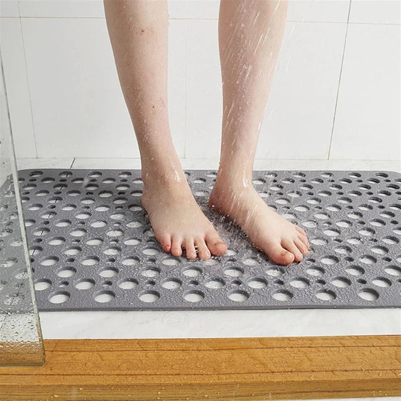 Evite Quedas Perigosas no Duche – Tapete Antiderrapante Ultra Seguro