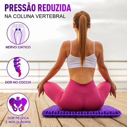 Diga Adeus às Dores nas Costas – Almofada de Gel com Alívio Imediato